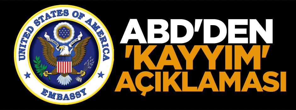 ABD'den 'kayyım' açıklaması
