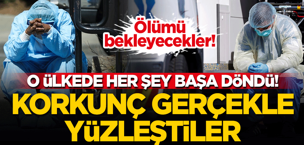 ABD'den korkunç açıklama: Yoğun bakımlarda yer kalmadı