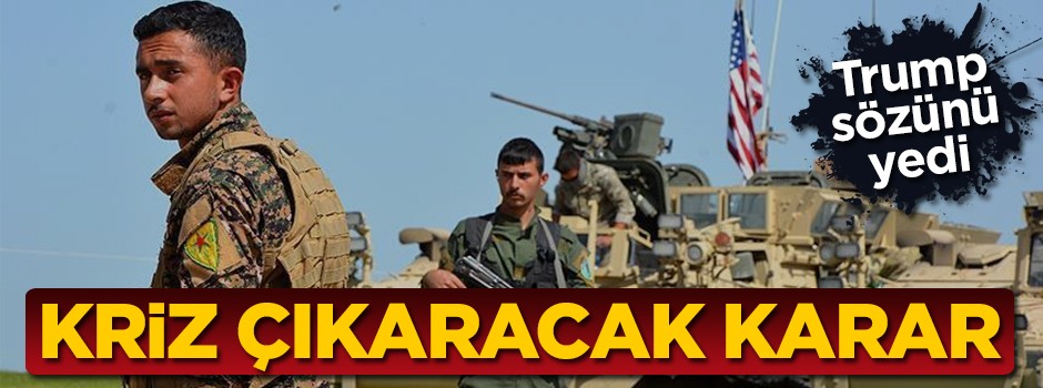 Amerika'dan kriz çıkaracak bir karar daha!