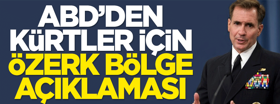 ABD'den Kürtler için özerk bölge açıklaması