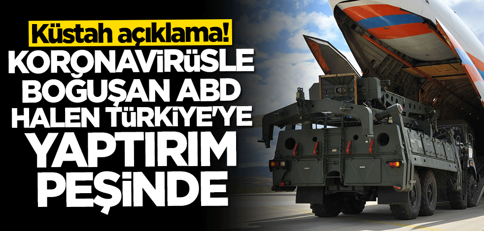 ABD'den küstah açıklama: Türkiye'ye yaptırım uygulama olasılığını konuşmaya devam ediyoruz