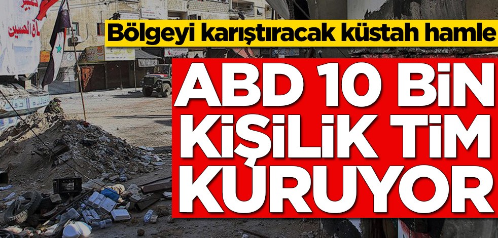 ABD’den küstah hamle! Suriye’de yeni bir PKK timi kuruyor