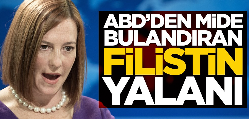 ABD'den mide bulandıran Filistin yalanı