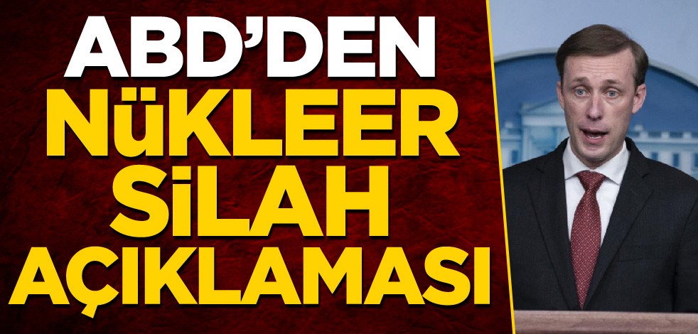 ABD’den nükleer silah açıklaması