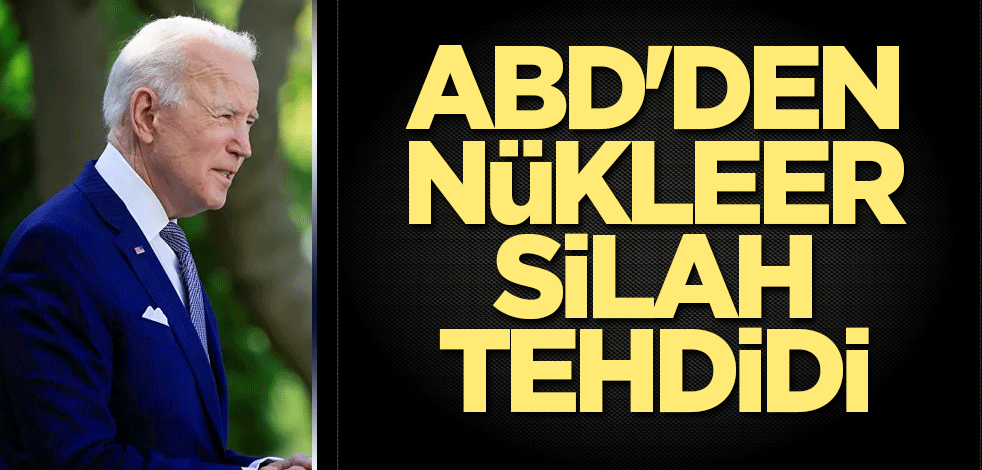 ABD'den nükleer silah tehdidi