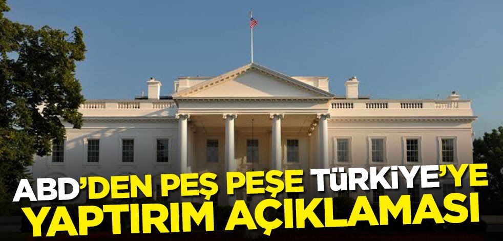 ABD'den peş peşe Türkiye'ye yaptırım açıklaması
