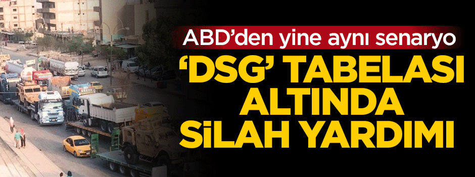 ABD'den PKK'ya silah yardımı