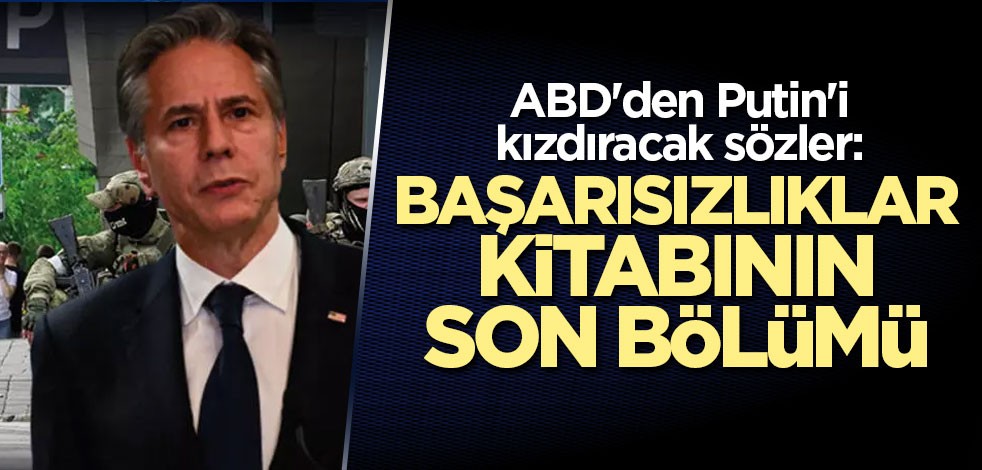 ABD'den Putin'i kızdıracak sözler: Başarısızlıklar kitabının son bölümü