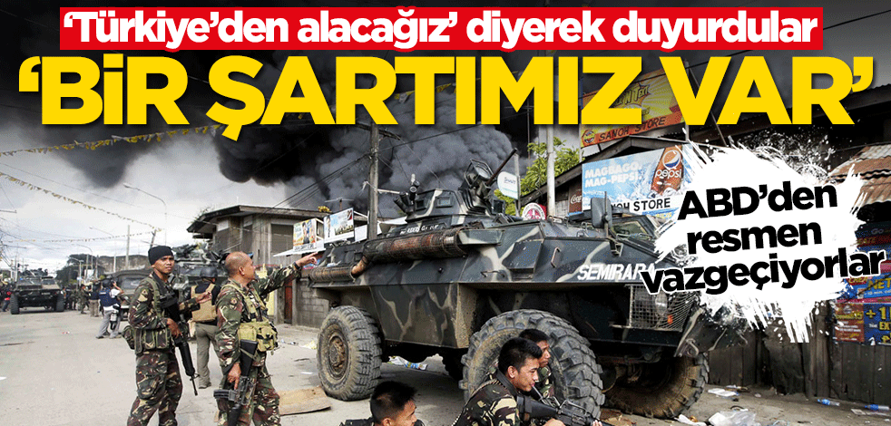 ABD'den resmen vazgeçiyorlar! ‘Türkiye’den alacağız’ diyerek duyurdular