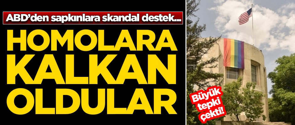 ABD’den sapkınlara skandal destek! Homolara kalkan oldular