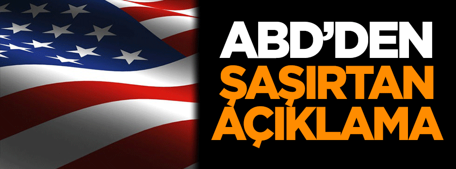 ABD'den şaşırtan PKK açıklaması