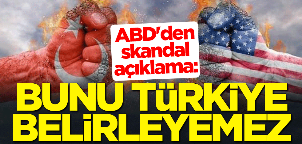 ABD'den skandal açıklama: Deniz sınırlarını Türkiye belirleyemez