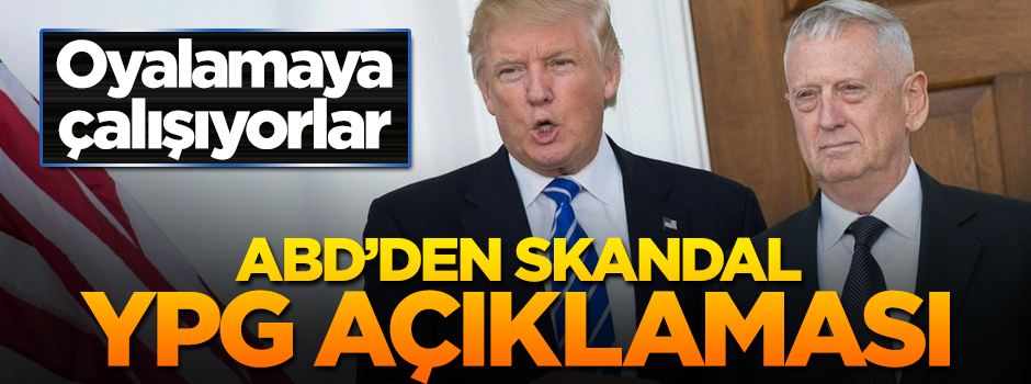 ABD'den skandal açıklama: YPG'yi bırakamayız!