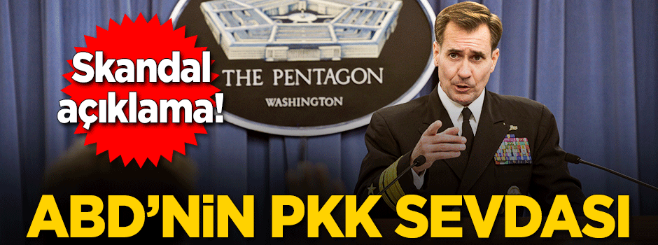 ABD'den skandal açıklama: YPG'yi terörist olarak görmüyoruz!