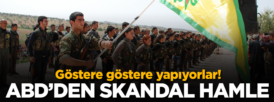 ABD'den skandal hamle! Teröristlere eğitim veriyorlar...