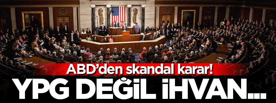 ABD'den skandal karar!