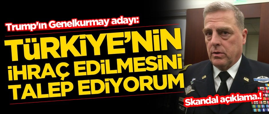 ABD'den skandal Türkiye açıklaması: İhraç edilmesini talep ediyorum