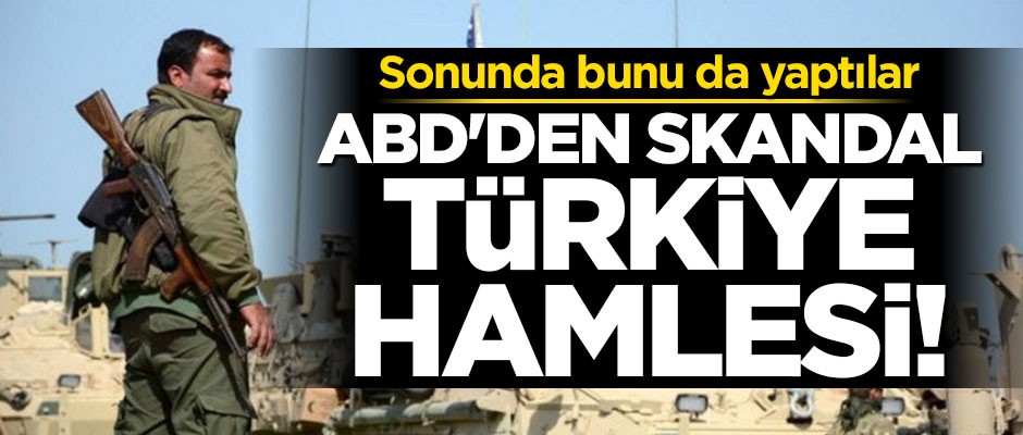 ABD'den skandal Türkiye hamlesi! Sonunda bunu da yaptılar