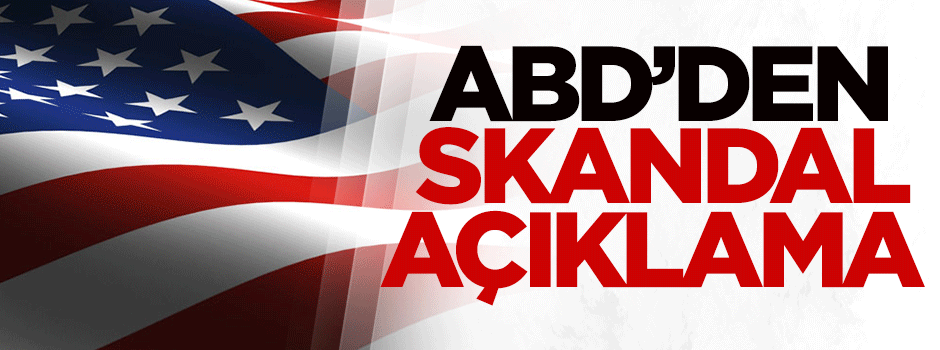ABD'den skandal YPG açıklaması