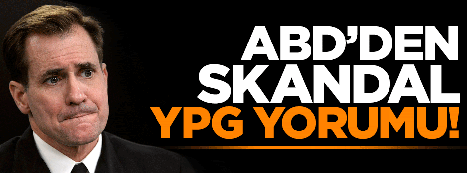 ABD'den skandal YPG yorumu: Ucu açık bir soru