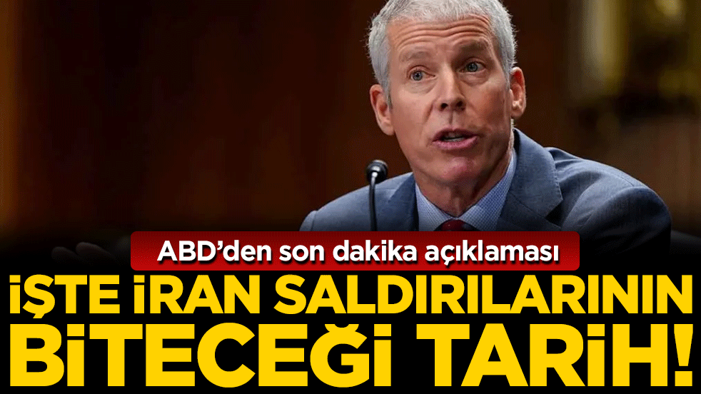 ABD'den son dakika açıklaması: İşte İran saldırılarının biteceği tarih!