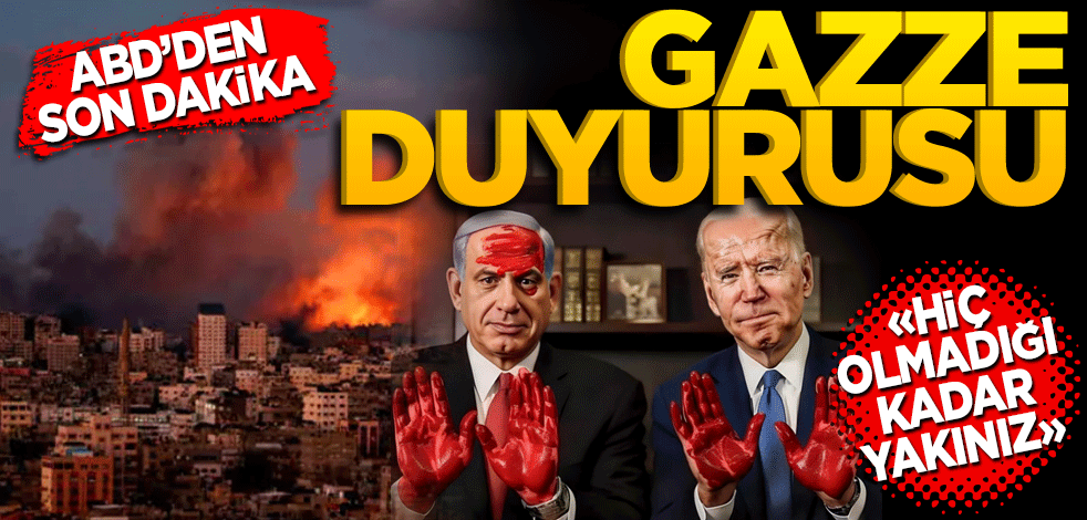 ABD'den son dakika Gazze duyurusu! "Ateşkese hiç olmadığı kadar yakınız"