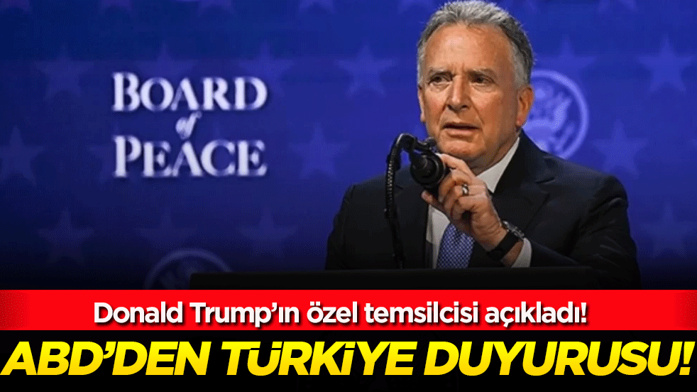ABD'den son dakika Türkiye açıklaması!