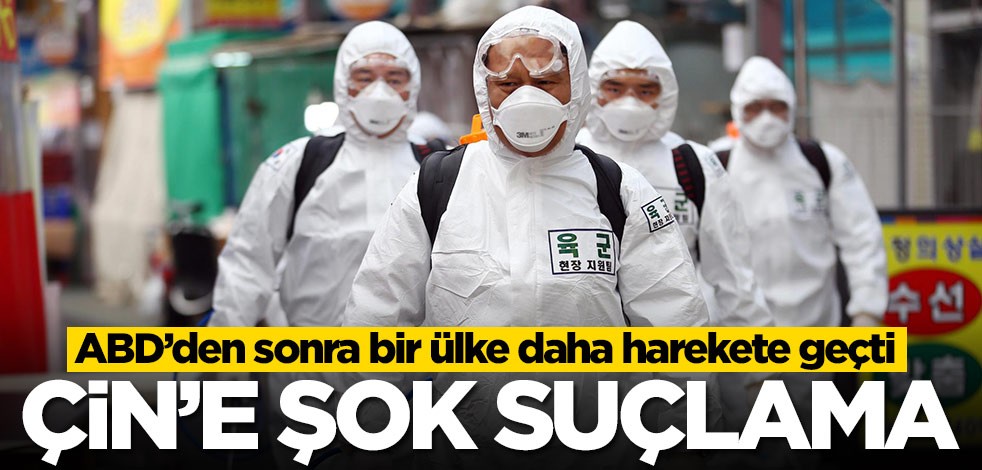 ABD'den sonra bir ülke daha harekete geçti! Çin'e şok suçlama
