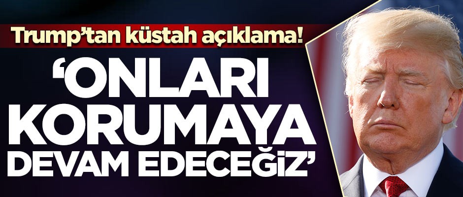 ABD'den Suriye açıklaması: Çekilsek bile onları...
