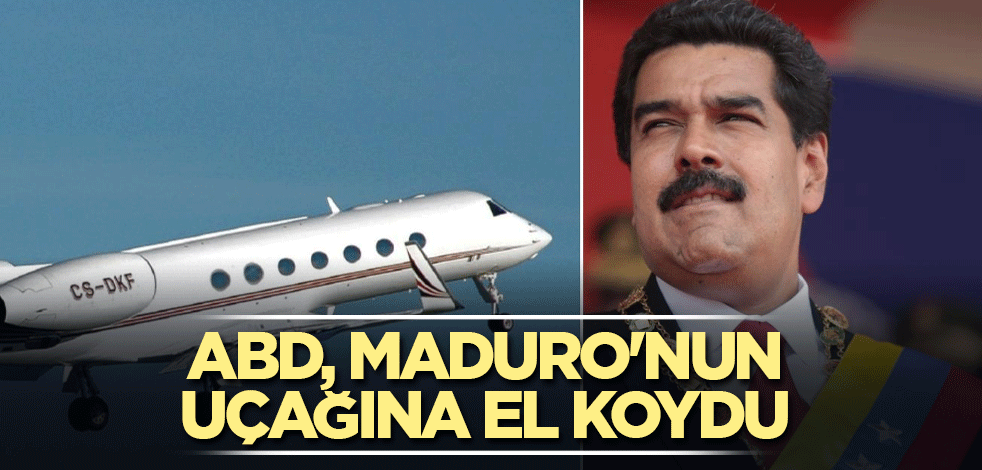 ABD'den tehlikeli hamle! Maduro'nun uçağına el koydu