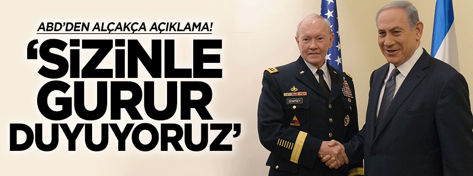 ABD'den terör devletine: Sizinle gurur duyuyoruz!