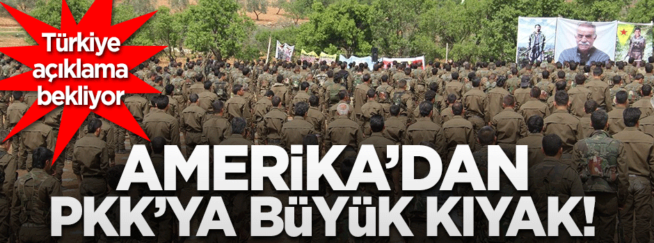 ABD'den terör örgütü PKK'ya silah yardımı!