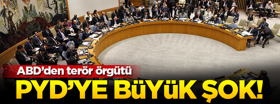 ABD'den terör örgütü PYD'ye büyük şok!