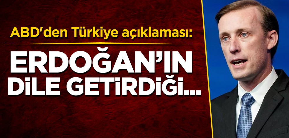 ABD'den Türkiye açıklaması: Erdoğan'ın dile getirdiği...