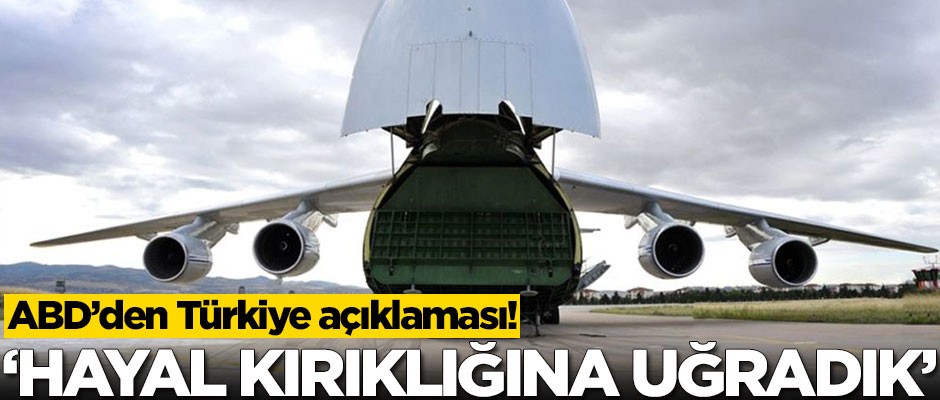 ABD'den Türkiye açıklaması: Yanlış bir karardı