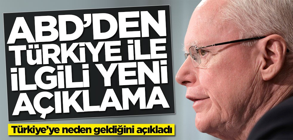 ABD'den Türkiye ile ilgili yeni açıklama! Jeffrey, Türkiye'ye neden geldiğini açıkladı