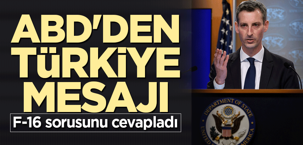 ABD'den Türkiye mesajı