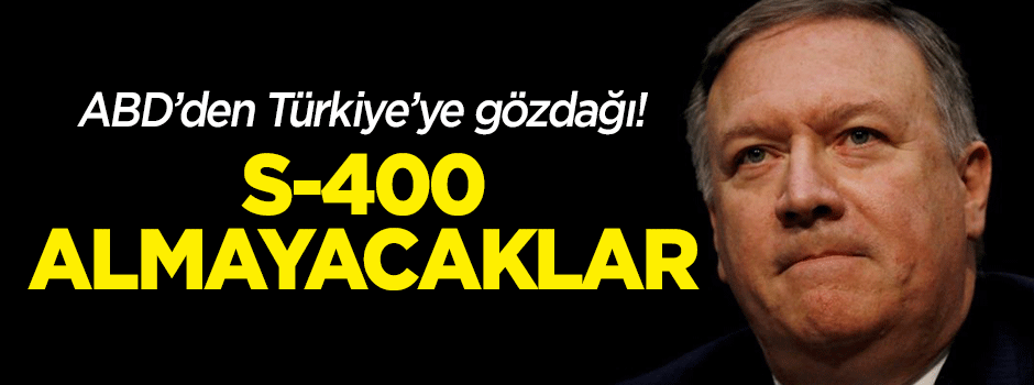 ABD'den Türkiye'ye F-35 ile gözdağı: S-400 almayacaklar
