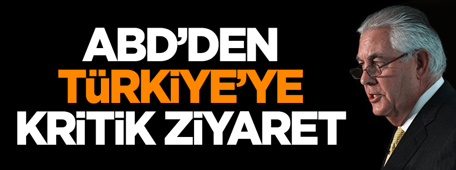 ABD'den Türkiye'ye kritik ziyaret!