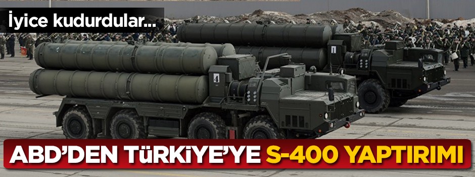 ABD'den Türkiye'ye S-400 yaptırımı!