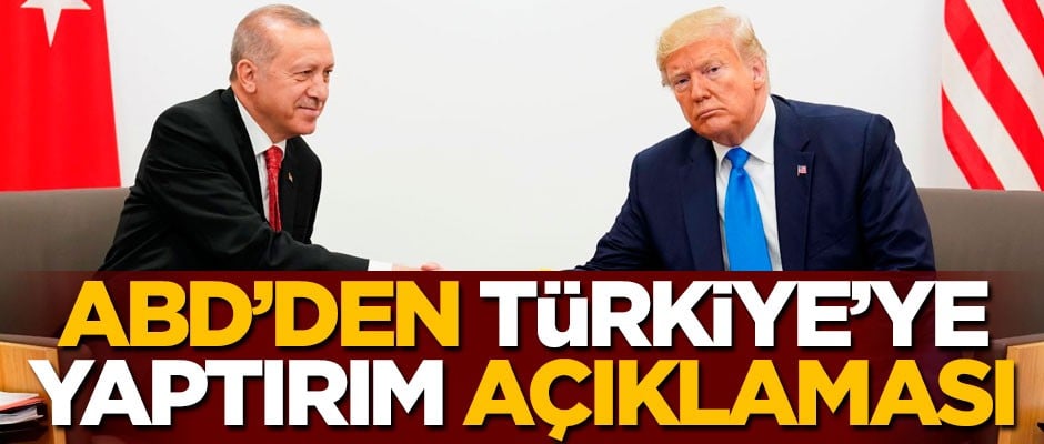 ABD'den Türkiye'ye yaptırım açıklaması