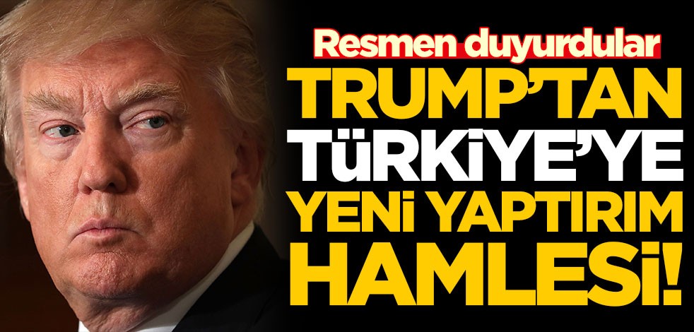 ABD'den Türkiye'ye yeni yaptırım hamlesi! Resmen duyurdular