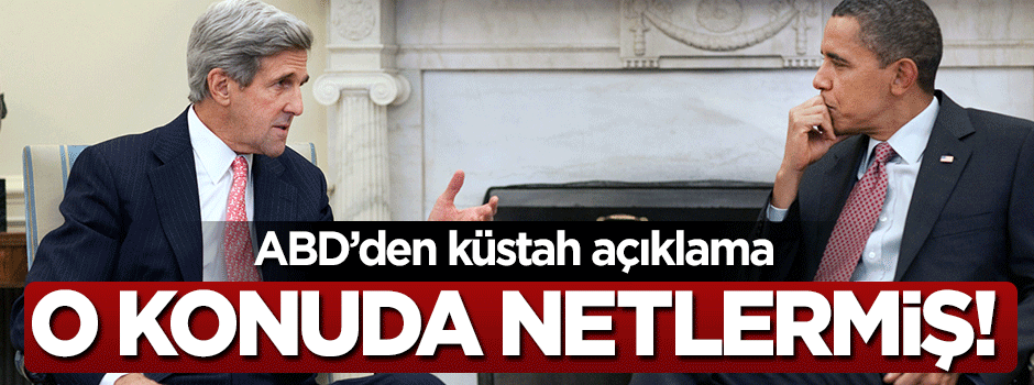 ABD'den Türkiye'ye yönelik küstah açıklama: Bu konuda netiz