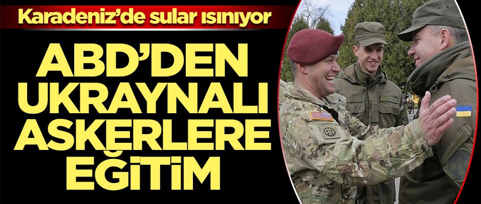 ABD'den Ukraynalı askerlere eğitim