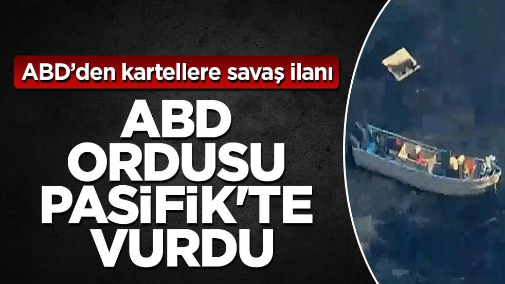 ABD’den uyuşturucu gemilerine hava saldırısı: 5 kişi öldürüldü!
