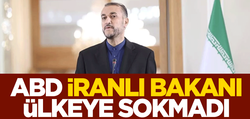 ABD'den vize engeli! İran Dışişleri Bakanı Hüseyin Emir Abdullahiyan neye uğradığını şaşırdı