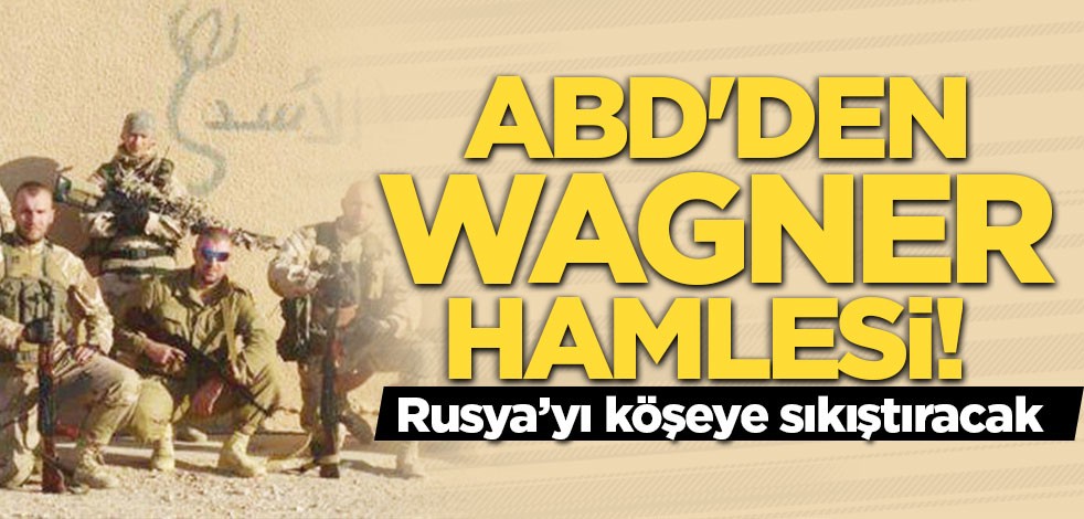 ABD'den Wagner hamlesi! Yaptırım kararı alındı