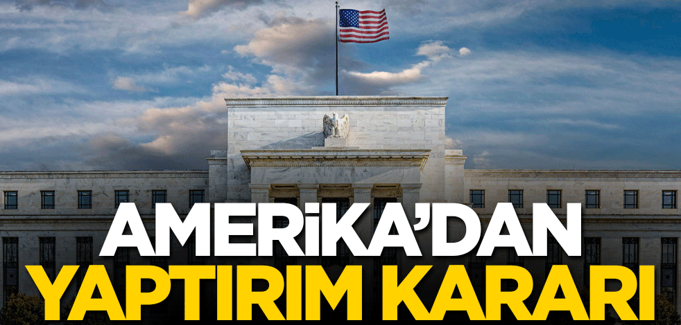 ABD'den yaptırım kararı