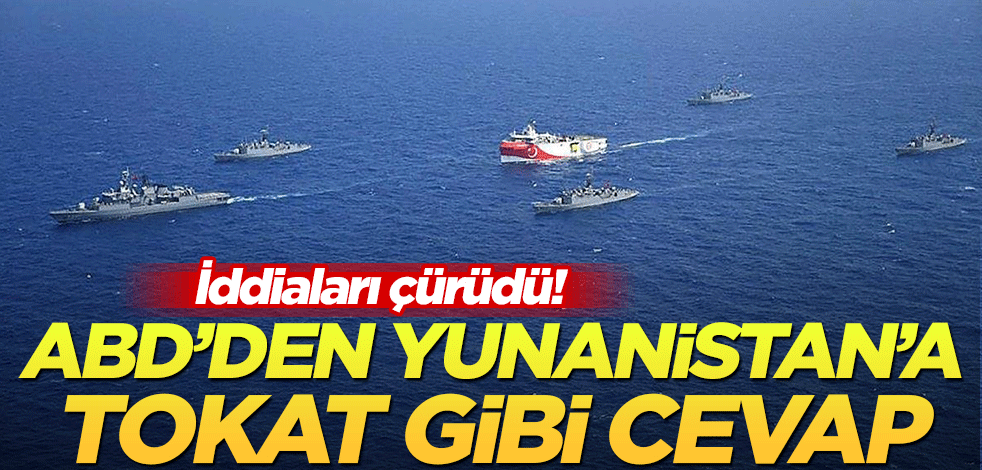 ABD'den Yunan'a tokat gibi cevap! İddiaları çürüdü