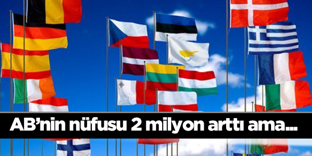 AB'de nüfus artışı göçlere bağlı